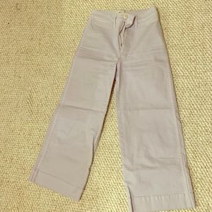 Madewell wideleg jeans